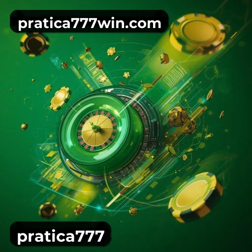 App pratica777 para iOS e Android — interface mobile, login biométrico e PIX integrado